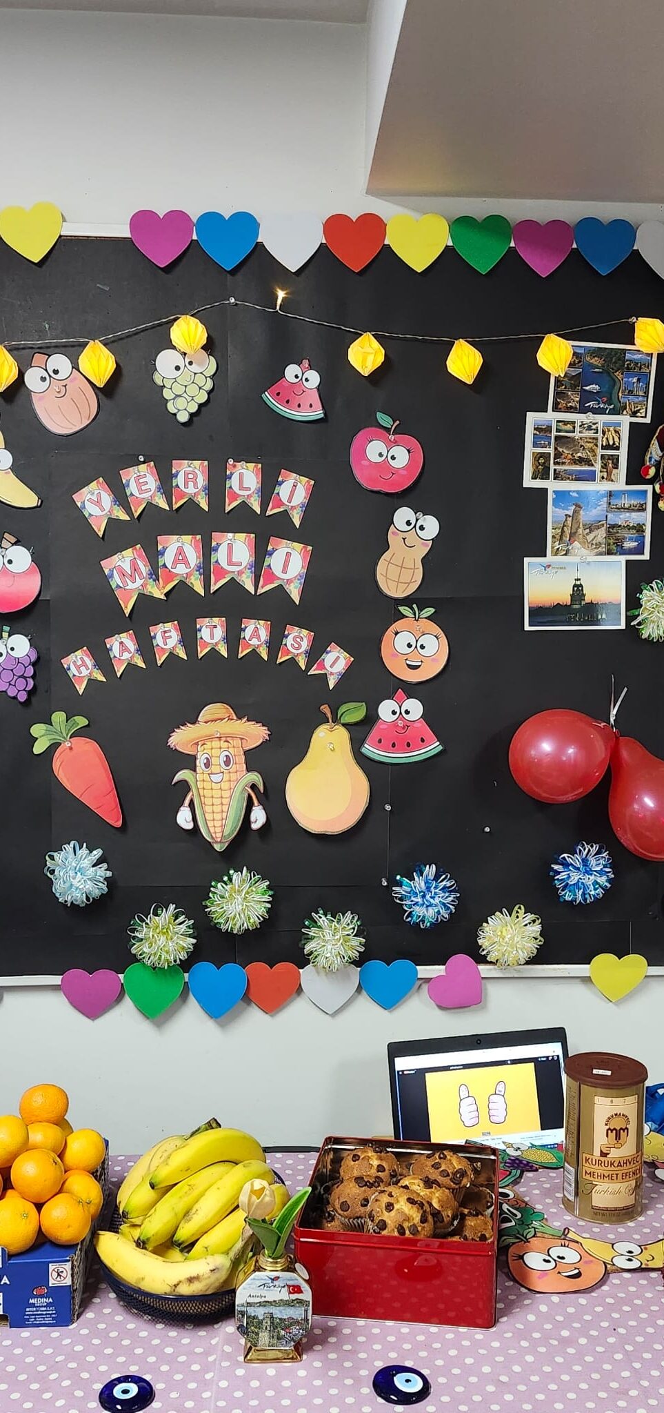 Activité réalisée avec les enfants de la communauté
