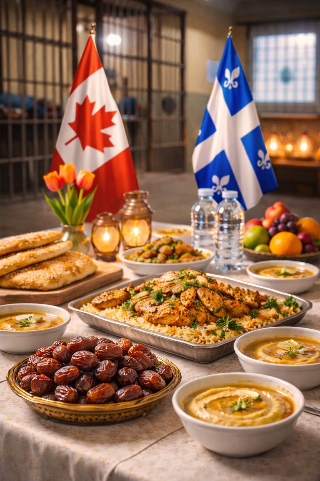 Un dîner fraternel avec nos frères au CSC – Federal Training Centre